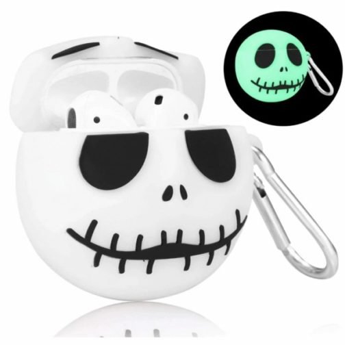 Jack skellington Glow In dark Airpod case