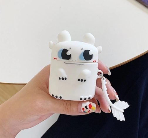 Dragon White & Black Airpod Case