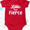 kids wear Little but fierce Red