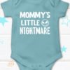 kids wear mommy little nighware Light blue