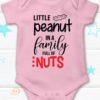 kids wear the peanut in a family Pink