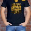 Vurrka Man Tshirt Canada day 5 Gold black