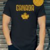 Vurrka Man Tshirt Canada day Gold black 1